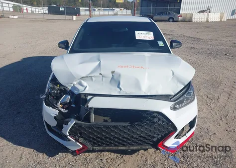 2020 Hyundai Veloster N из США, поврежденный, VIN KMHT36AH9LU005122